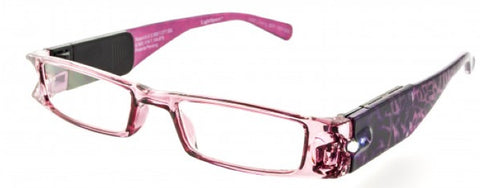 Lighted Reading Glasses Full Frame Womens