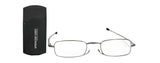 Folding Reading Glasses with Metal Case Unisex