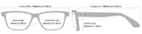 Reading Glasses Half Frame Metal Unisex
